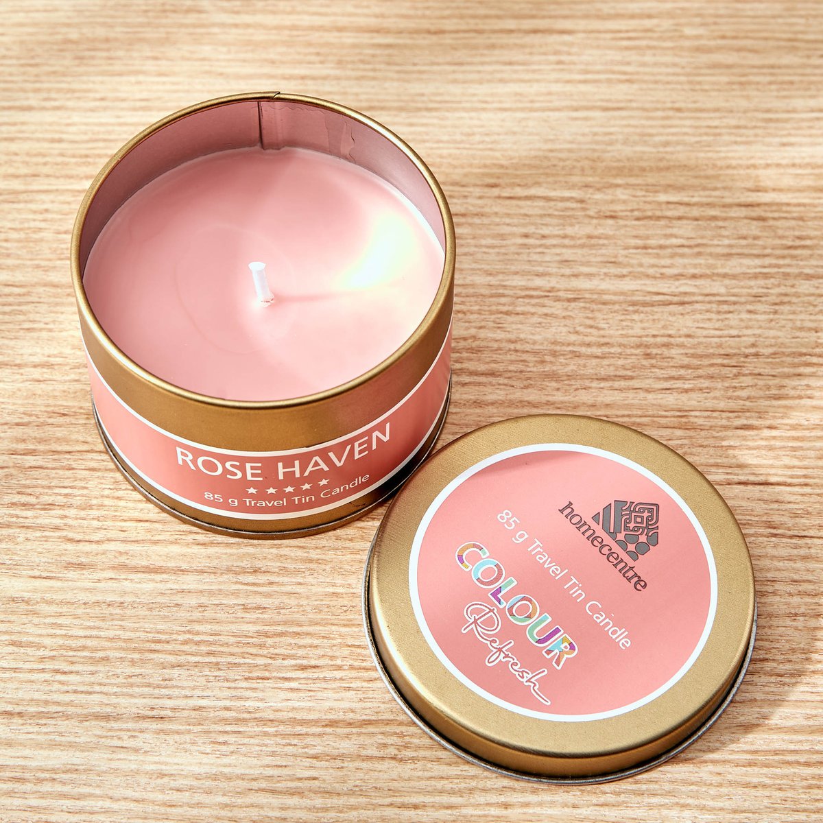 Blooming Rose & Jasmine Mini Tin Candle