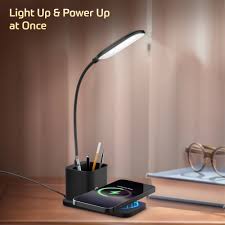 Smart LED Desk Lamp with Wireless Charger
