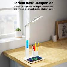 Smart LED Desk Lamp with Wireless Charger